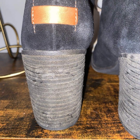 GOOD CONDITION DR SCHOLLS COZY LACE UP HEELED BOOTS size 11 FALL WINTER - Picture 6 of 10